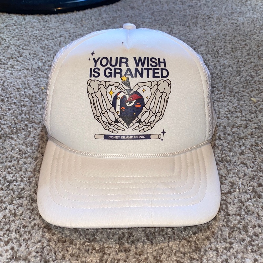 YOUR WISH IS GRANTED CONEY ISLAND PICNIC TRUCKER HAT